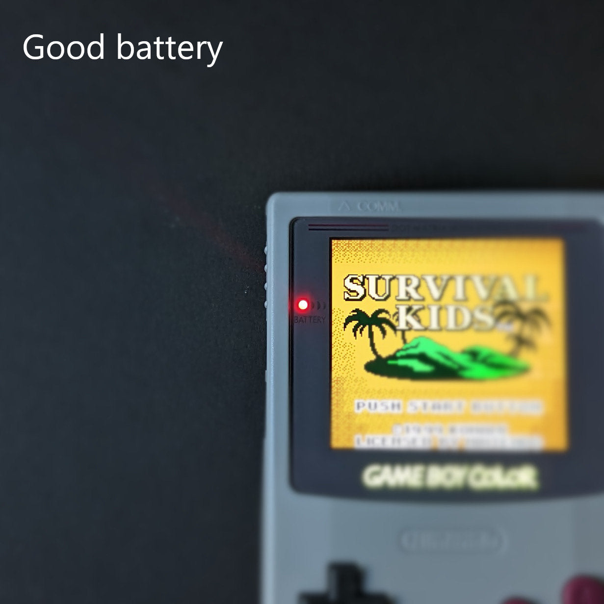 Game Boy Color Battery Indicator